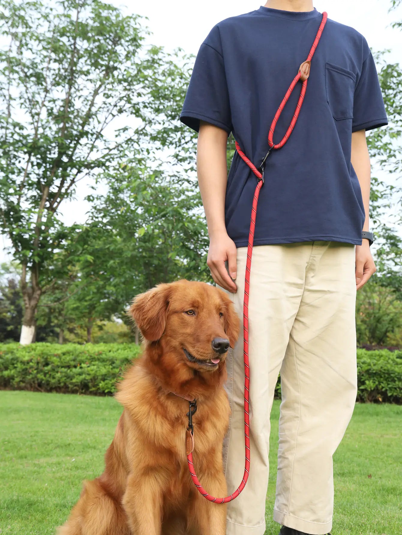 Adjustable Reflective Multi-Function Pet Leash