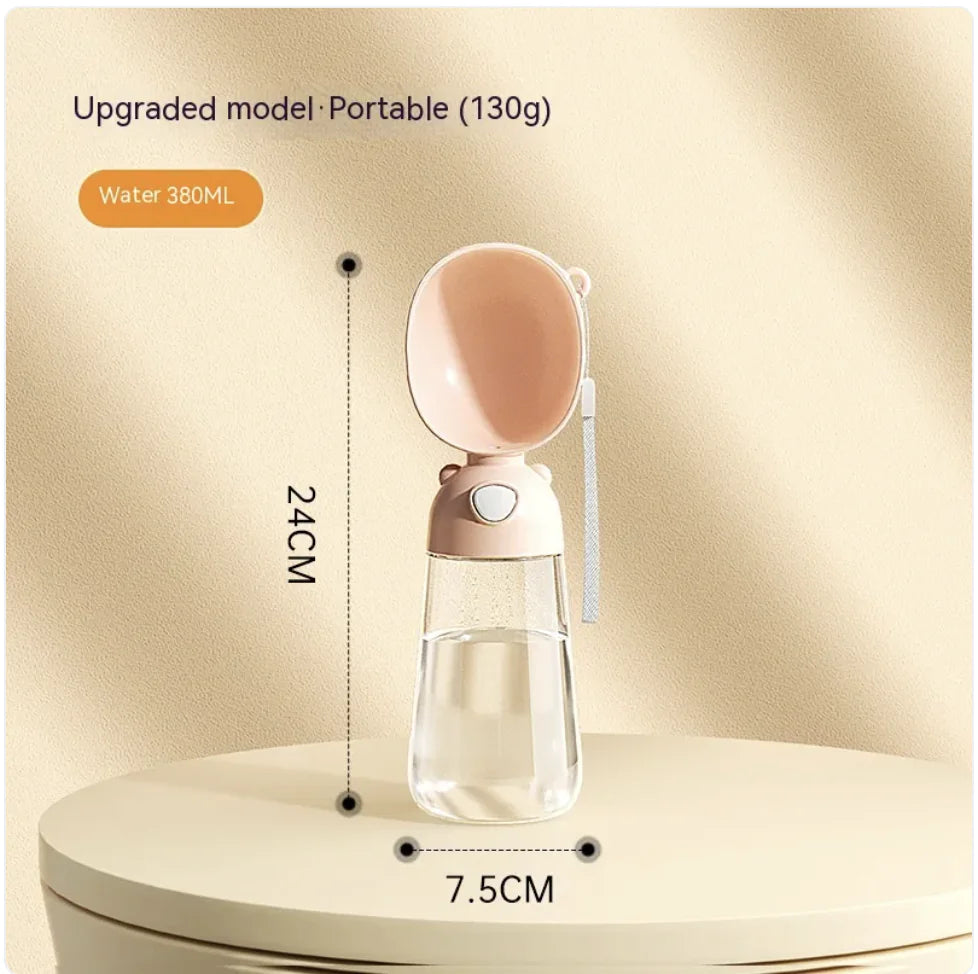 Travel-Friendly Pet Hydration Bottle