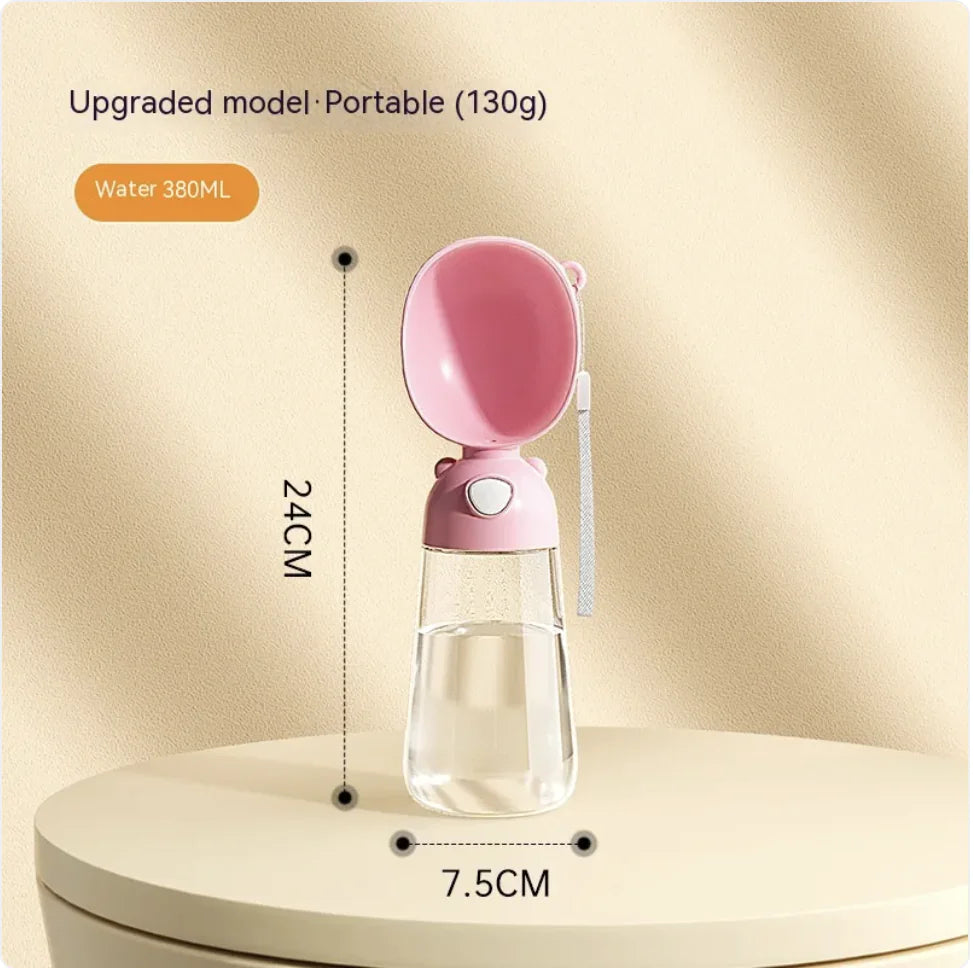 Travel-Friendly Pet Hydration Bottle